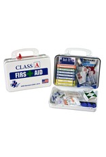 Certified Safety Mfg Class A 16-18 First Aid/Burn Kit - Plastic Case