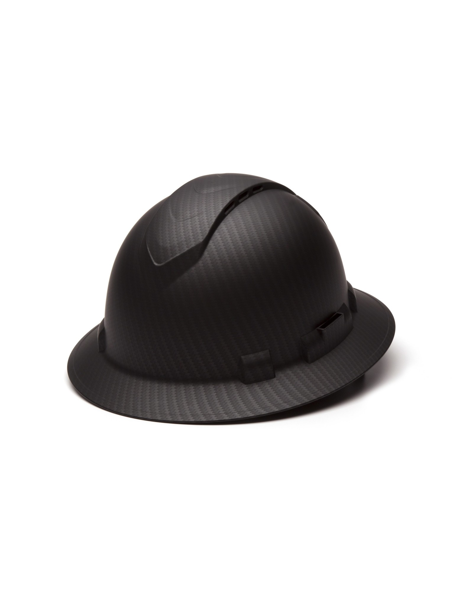 Pyramex Ridgeline Full Brim Hard Hat Carbon Fiber
