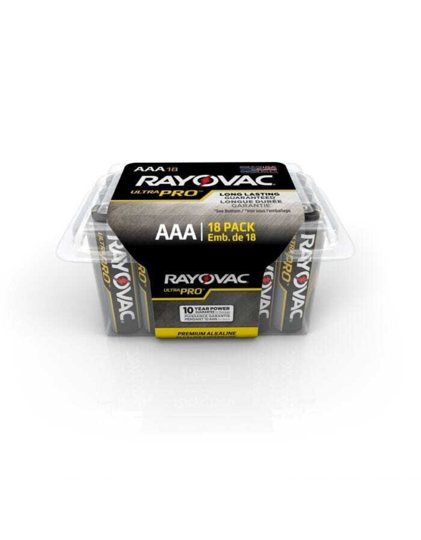 RAYOVAC RAYOVAC UltraPro Industrial Alkaline AAA Size 18-Pack