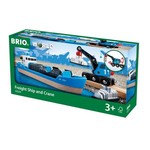 RAVENSBURGER Freight Ship & Crane