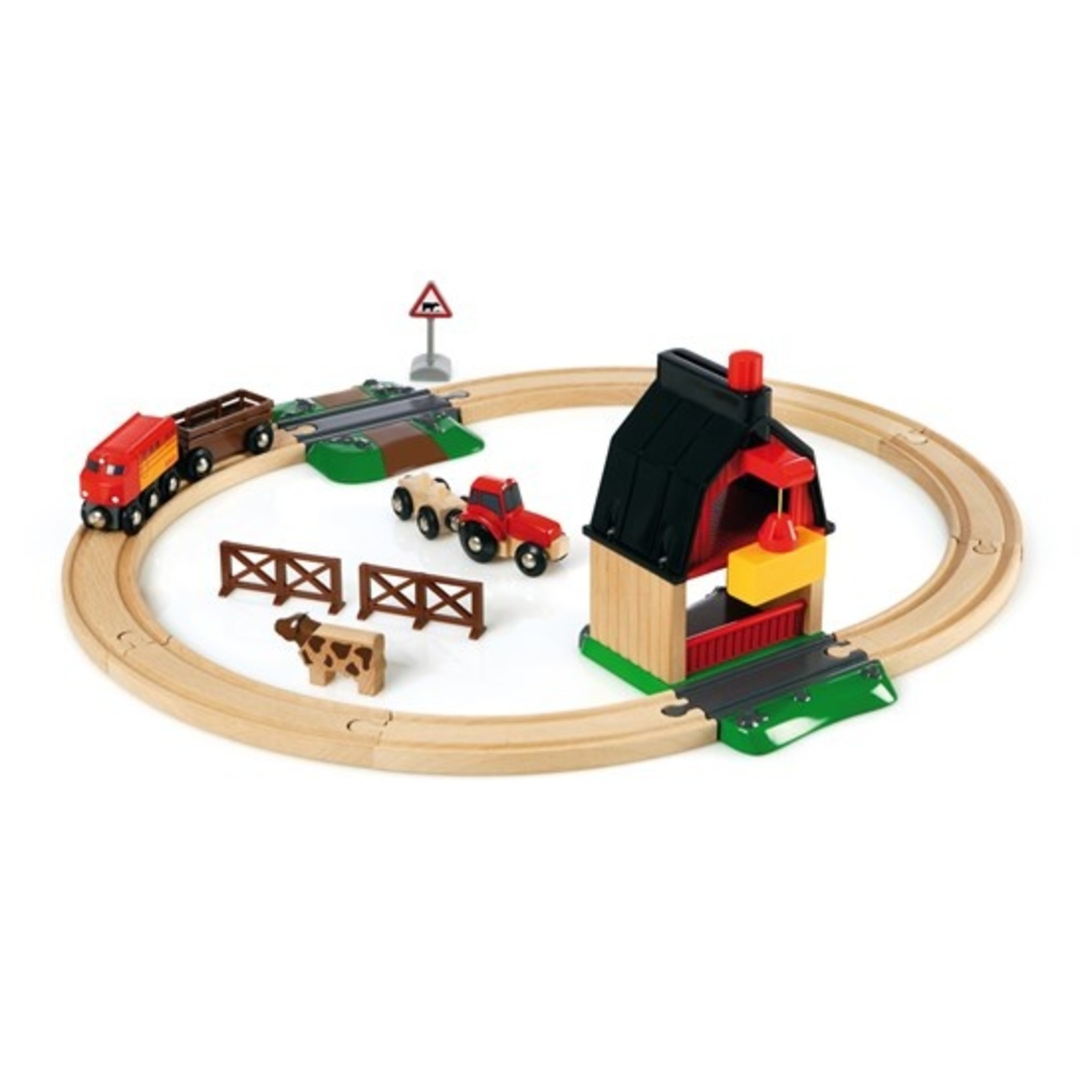 BRIO 33719 FARM RAILWAY SET