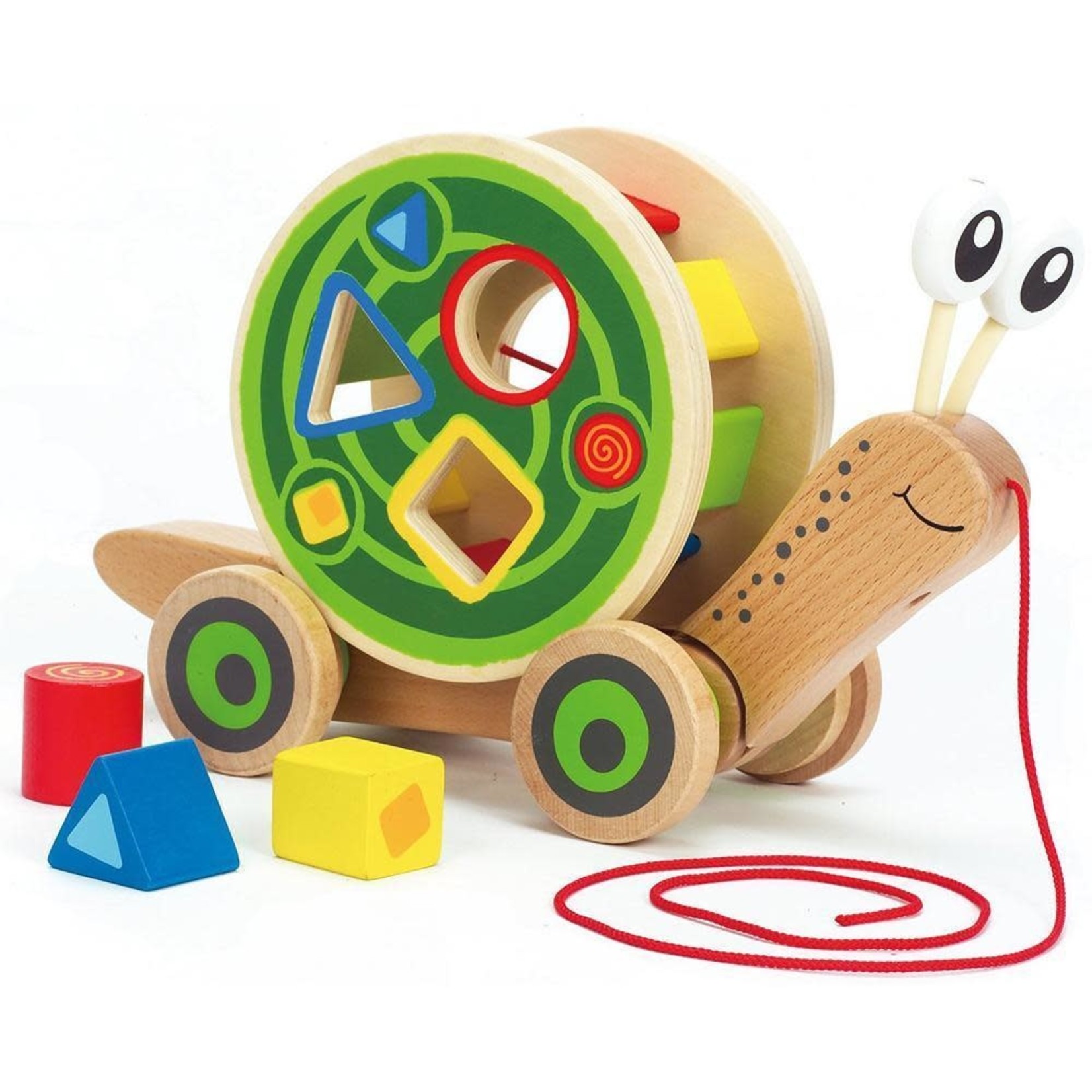 HAPE WALK ALONG SNAIL SHAPE SORTER
