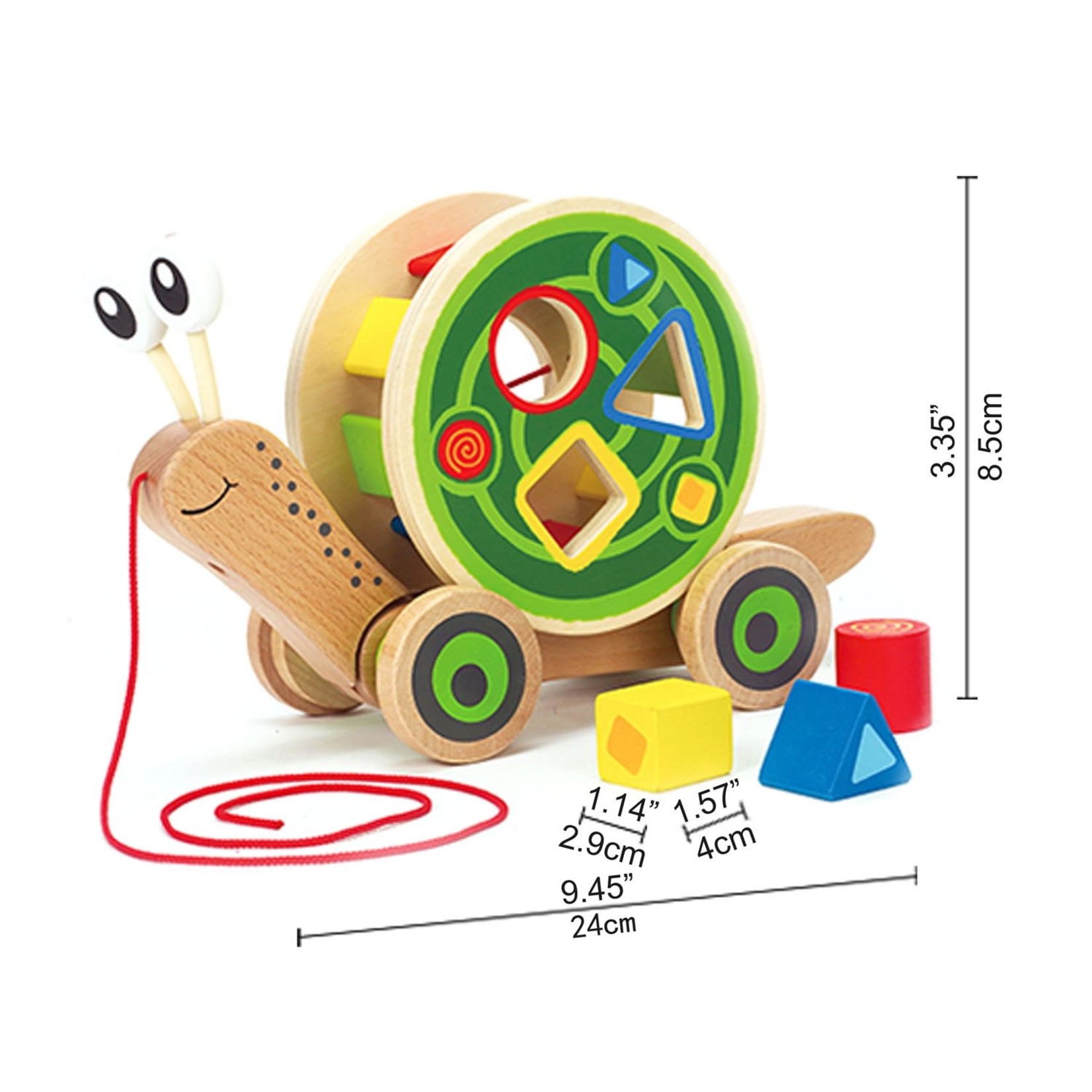 HAPE WALK ALONG SNAIL SHAPE SORTER