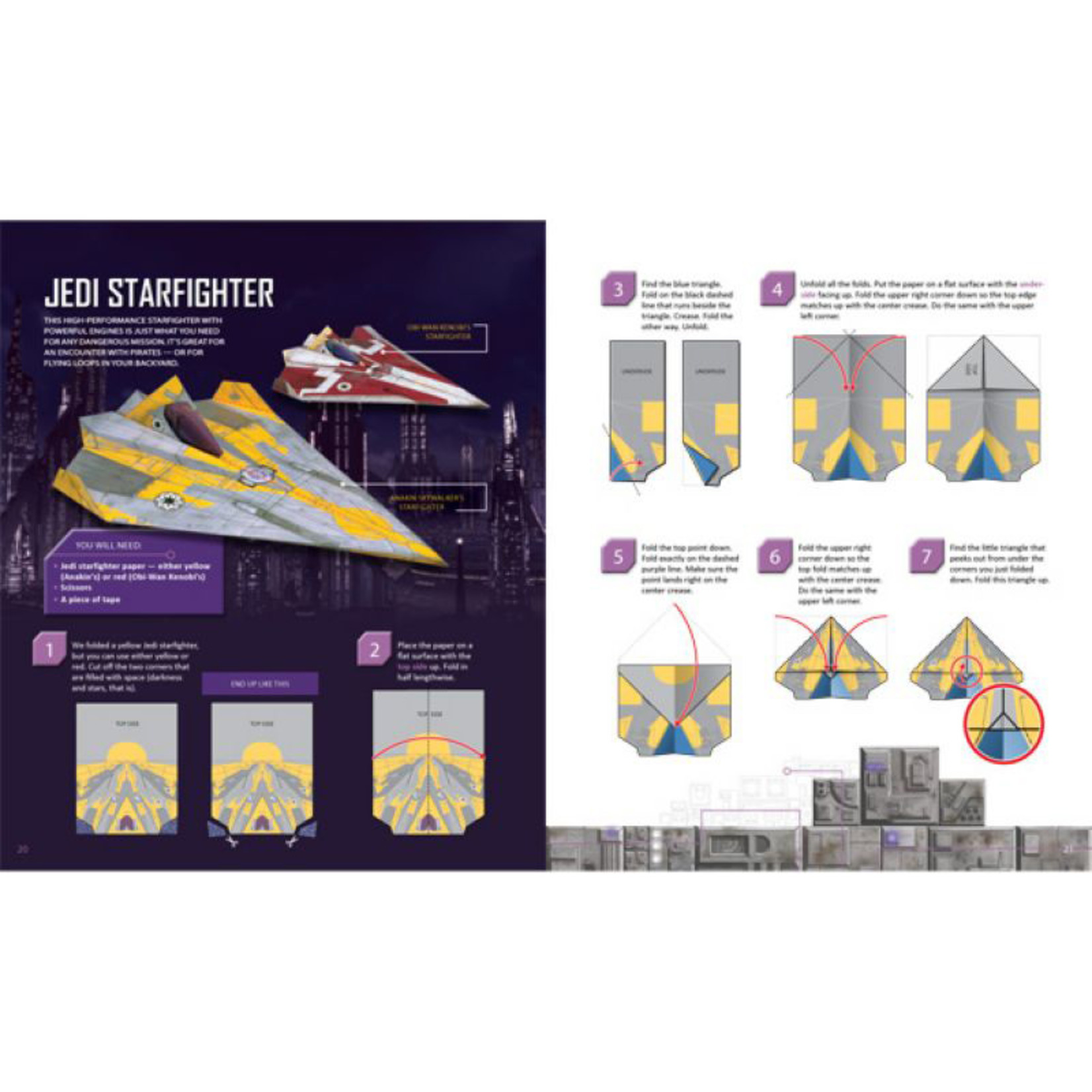 KLUTZ Star Wars Folded Flyers