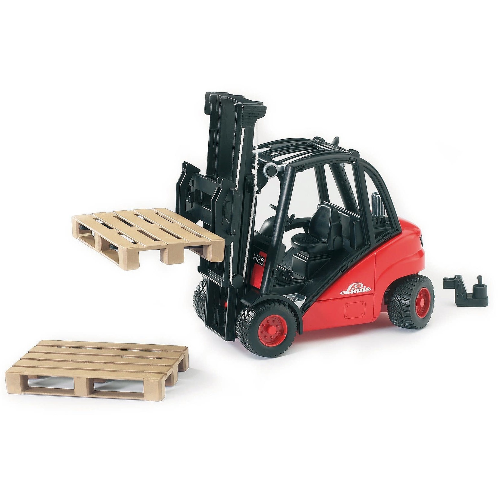 BRUDER 02511 Linde Forklift H30D with Pallets