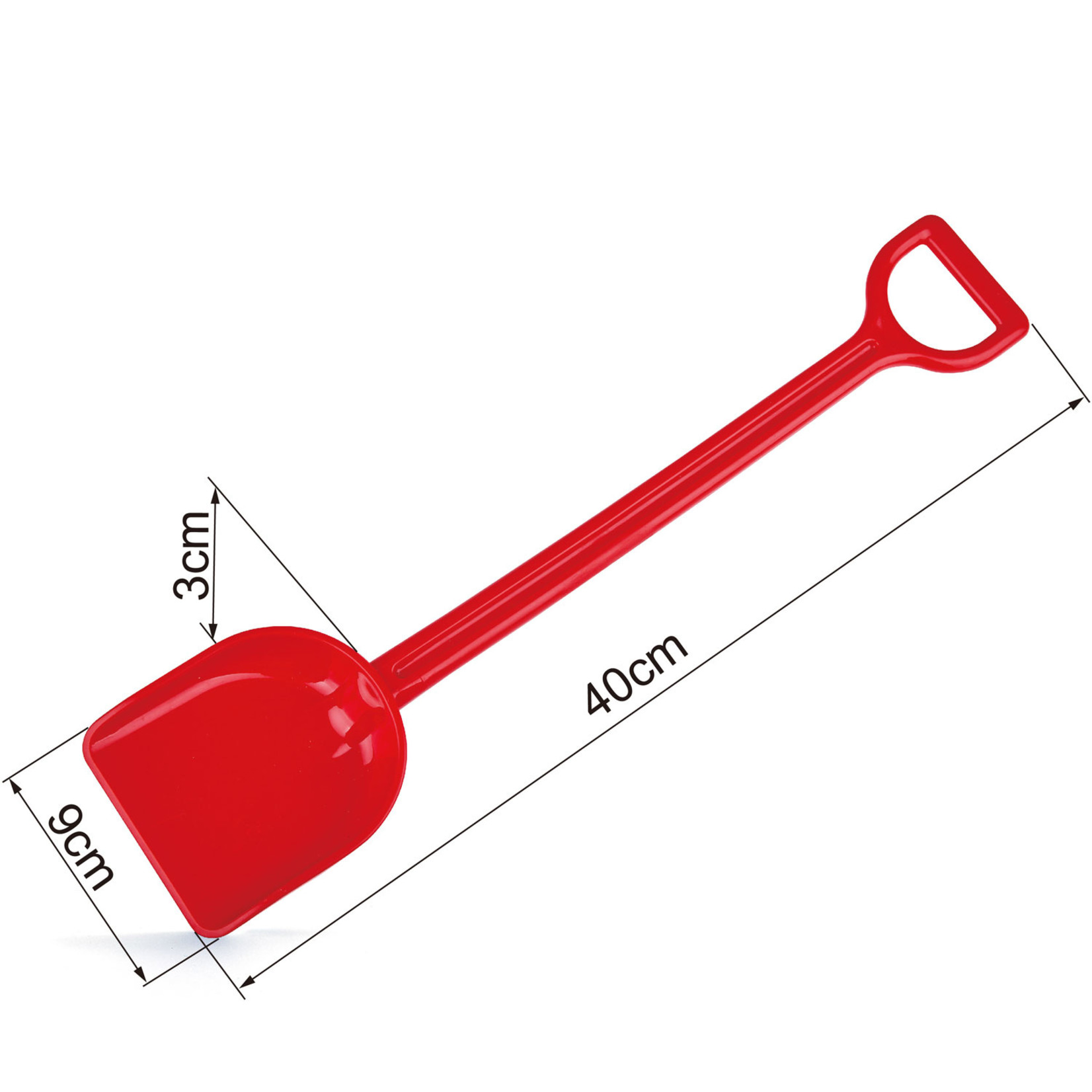 HAPE MIGHTY SHOVEL RED