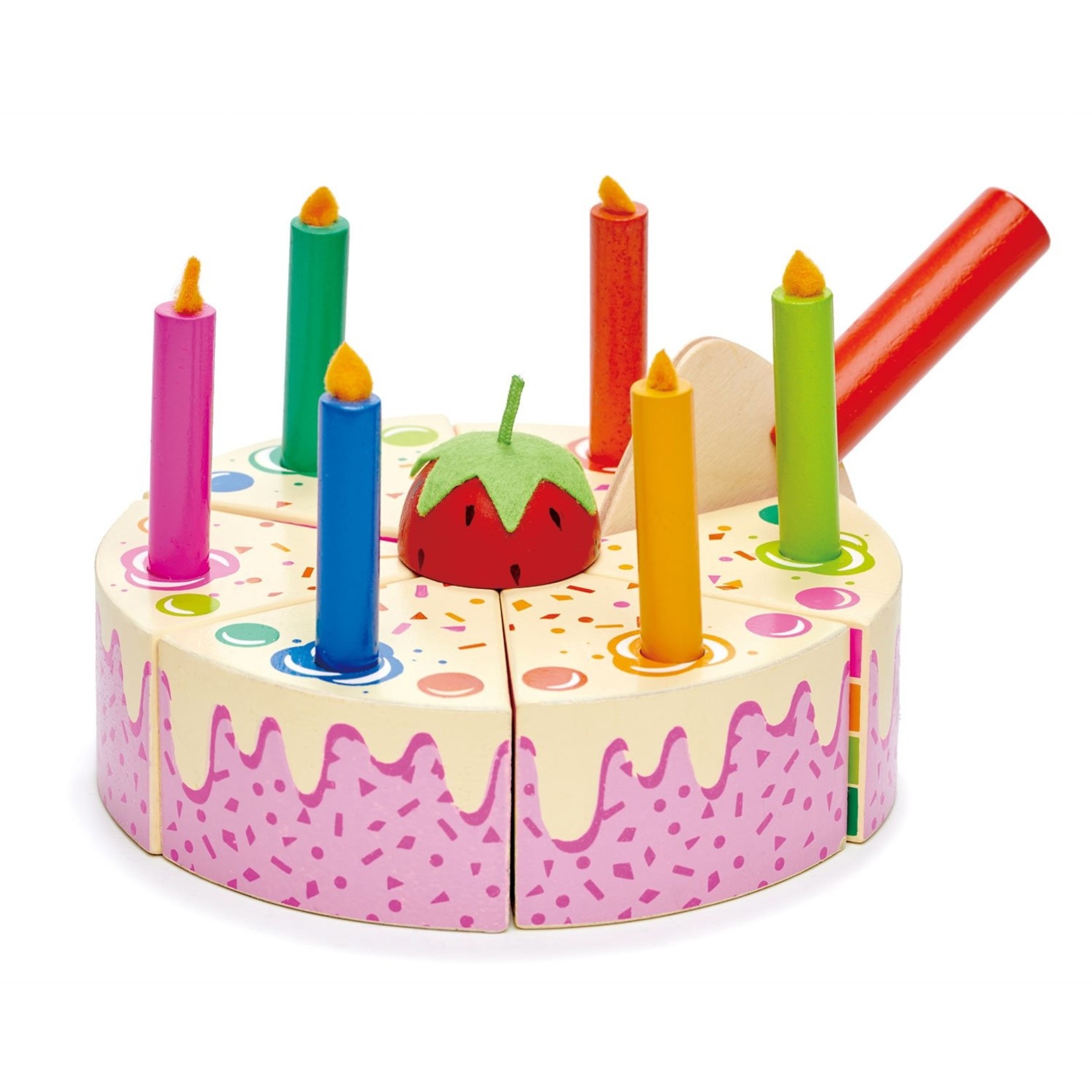 TENDER LEAF TOYS RAINBOW BIRTHDAY CAKE
