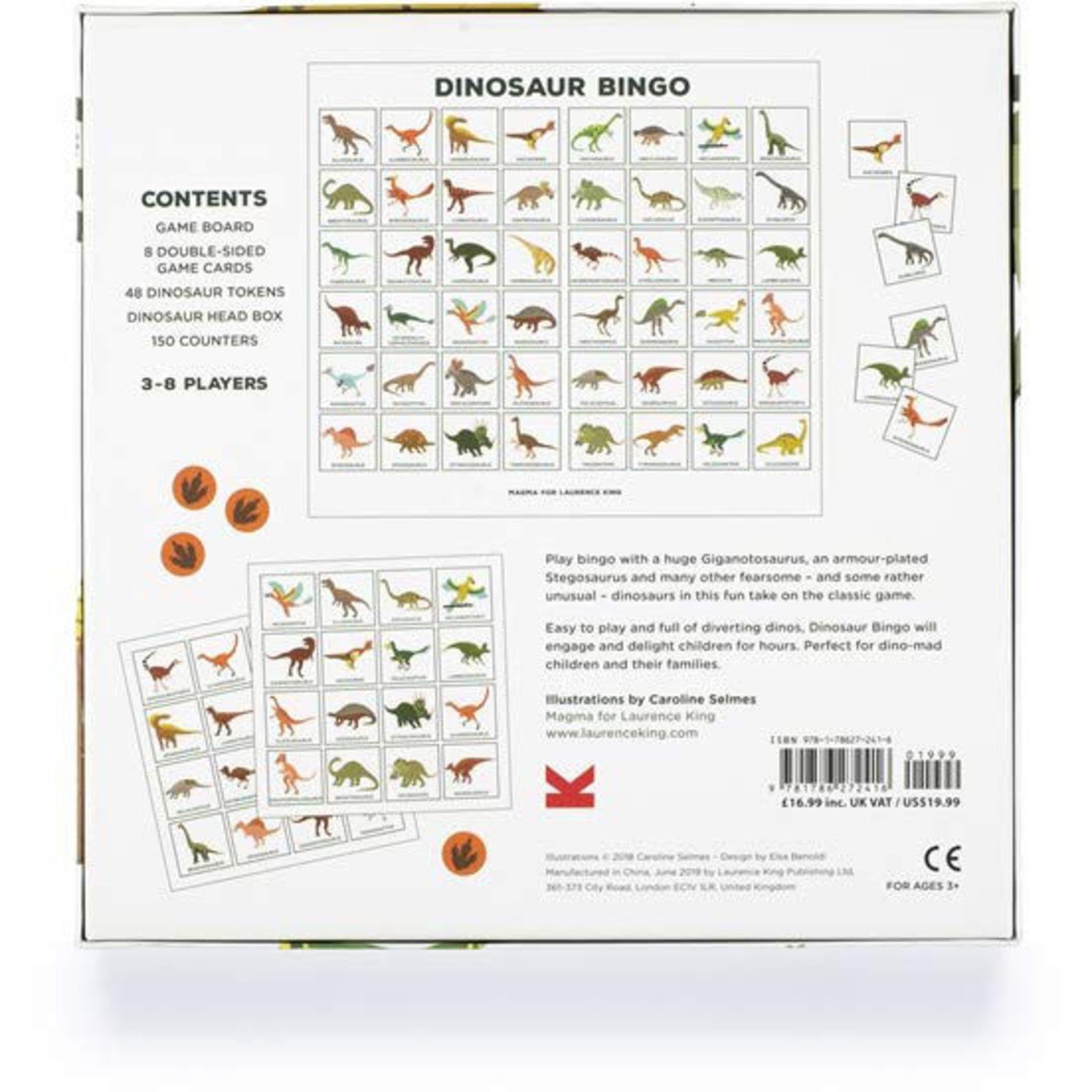 CHRONICLE BOOKS Dinosaur Bingo