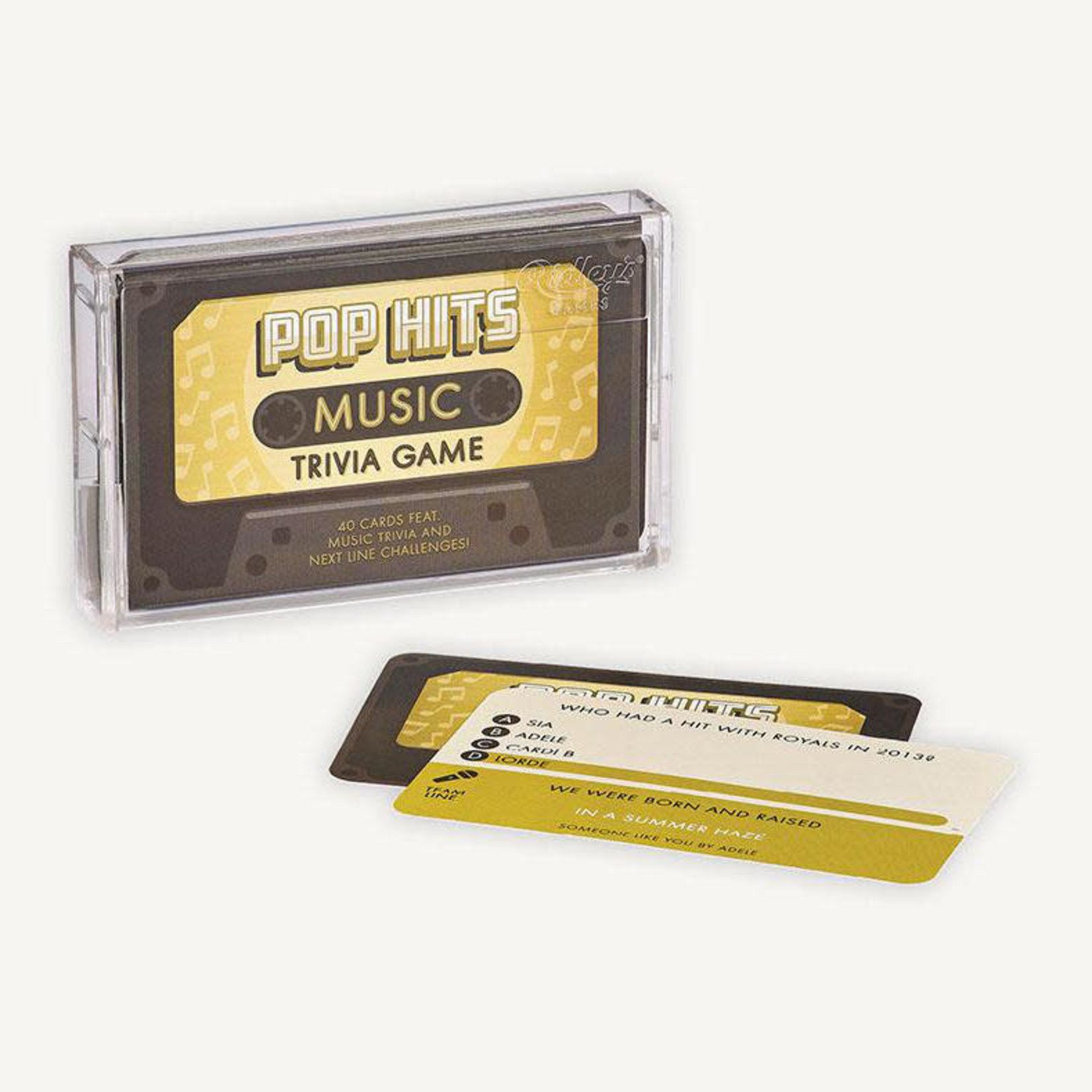 CHRONICLE BOOKS Pop Hits Music Trivia Game CDU