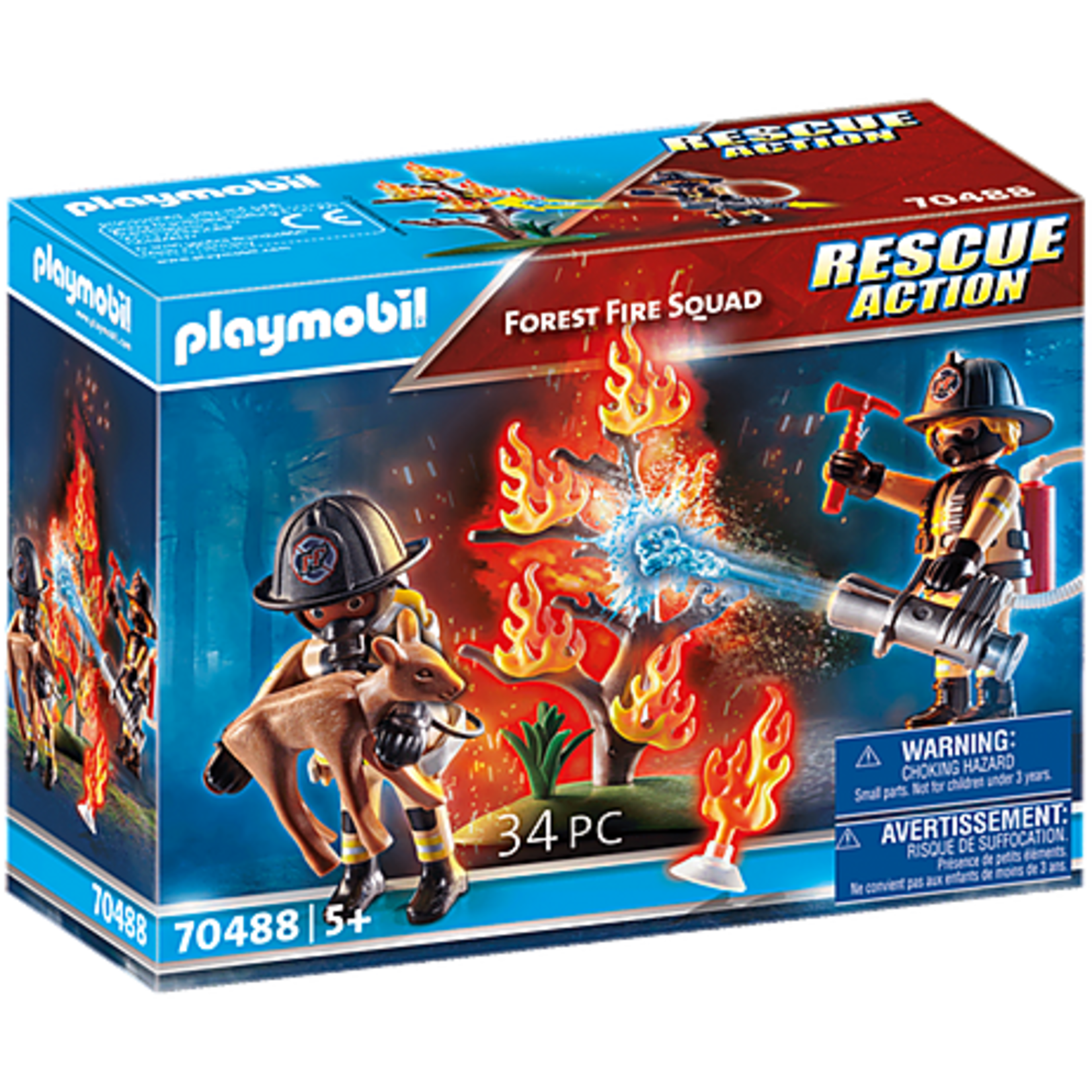 PLAYMOBIL FOREST FIRE SQUAD