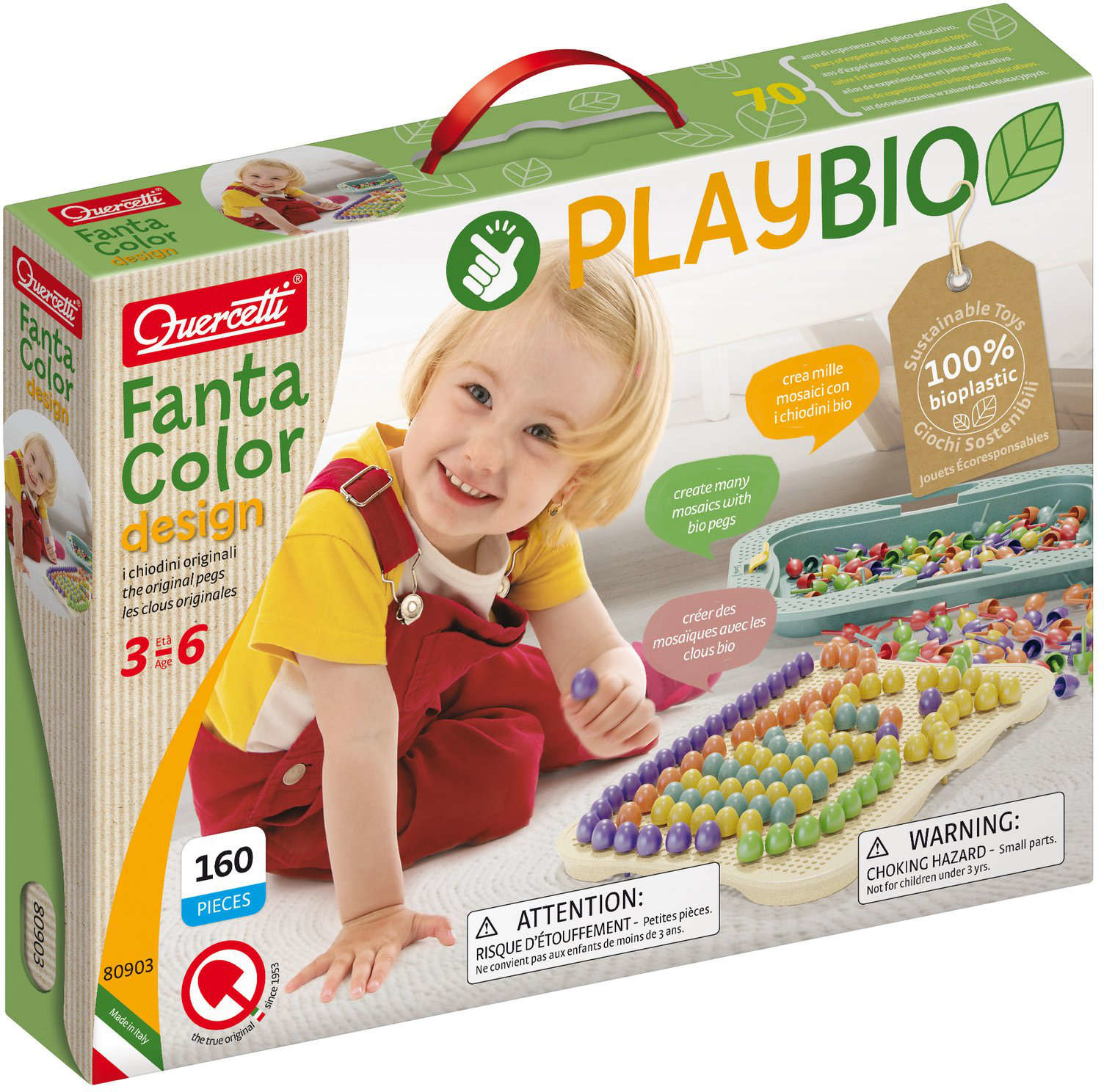 Quercetti PlayBio FantaColor Baby – Mother Earth Baby/Curious Kidz Toys