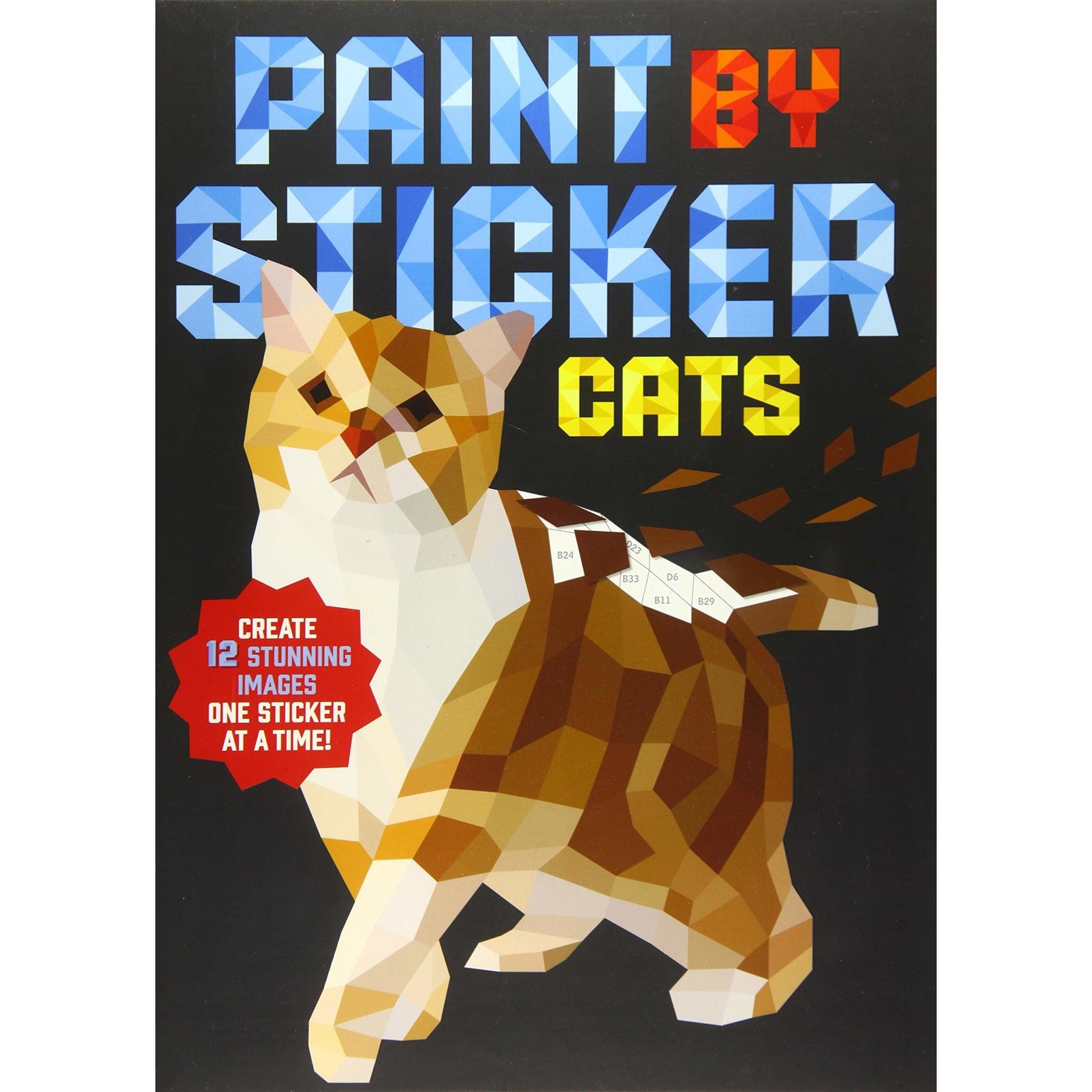 PAINT BY STICKER CATS