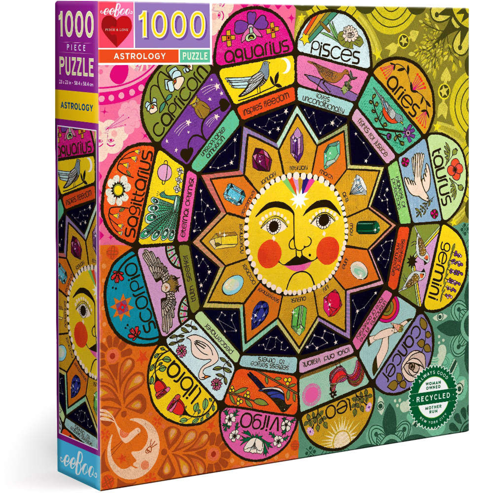 EEBOO ASTROLOGY 1000-PIECE PUZZLE