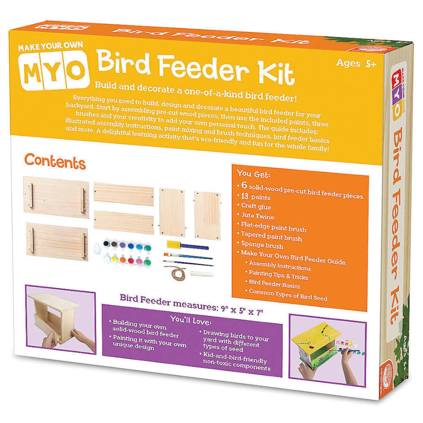 MINDWARE BIRD FEEDER MAKE YOUR OWN