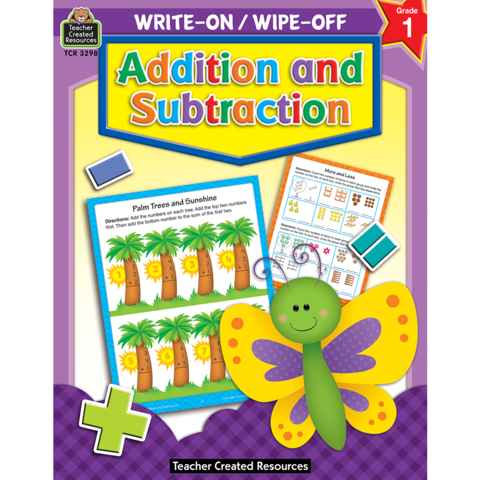 TEACHER CREATED RESOURCES WRITE-ON/WIPE-OFF ADDITION AND SUSTRACTION