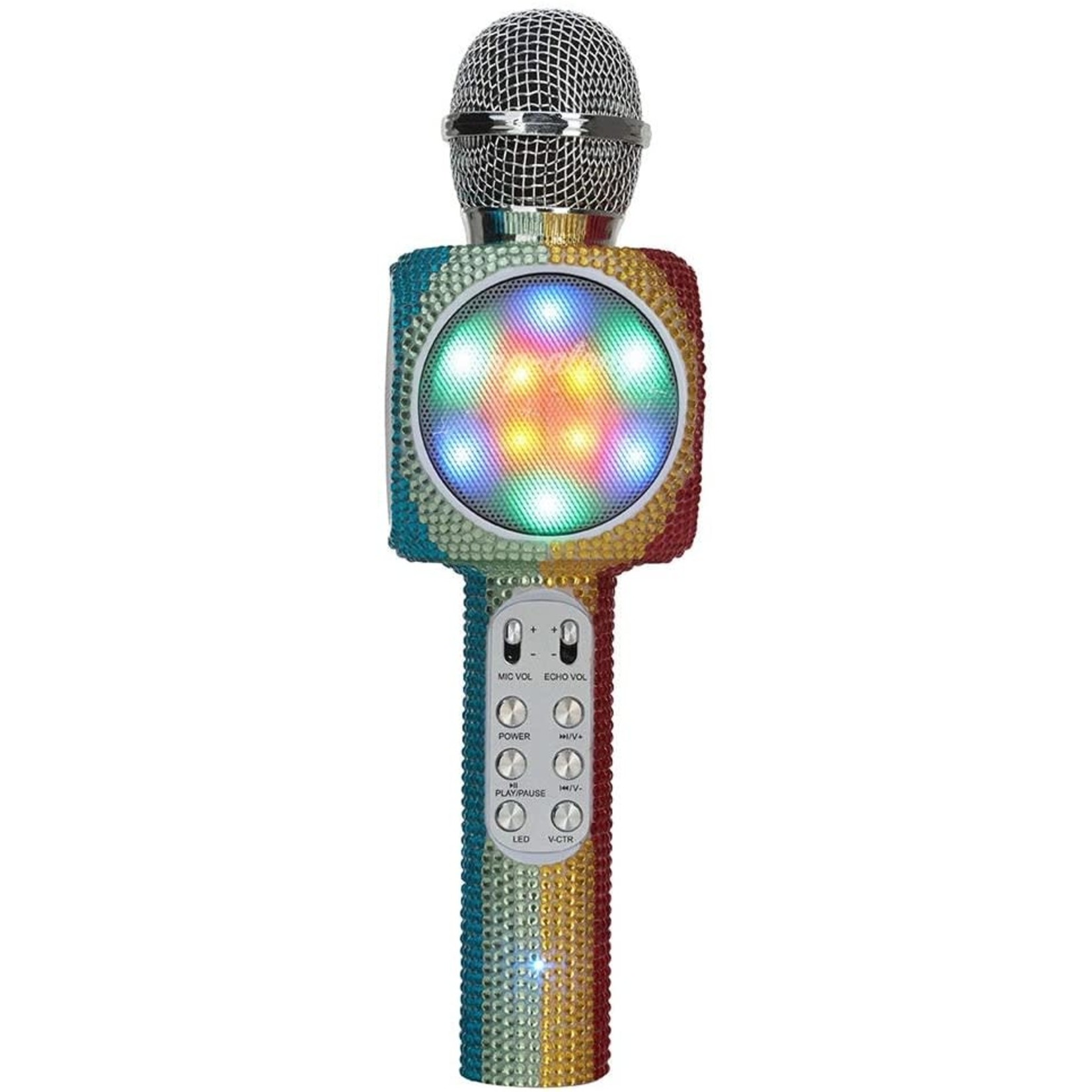WIRELESS EXPRESS BLING RAINBOW MICROPHONE