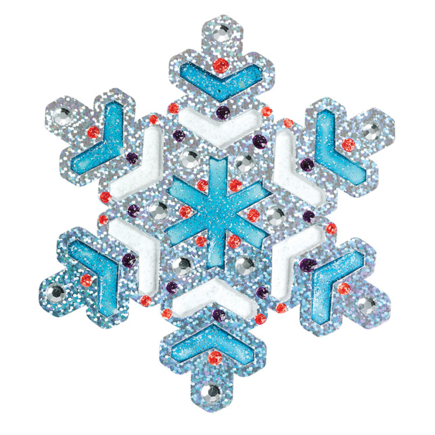 CREATIVITY FOR KIDS HOLIDAY SPARKLE WINDOW ART