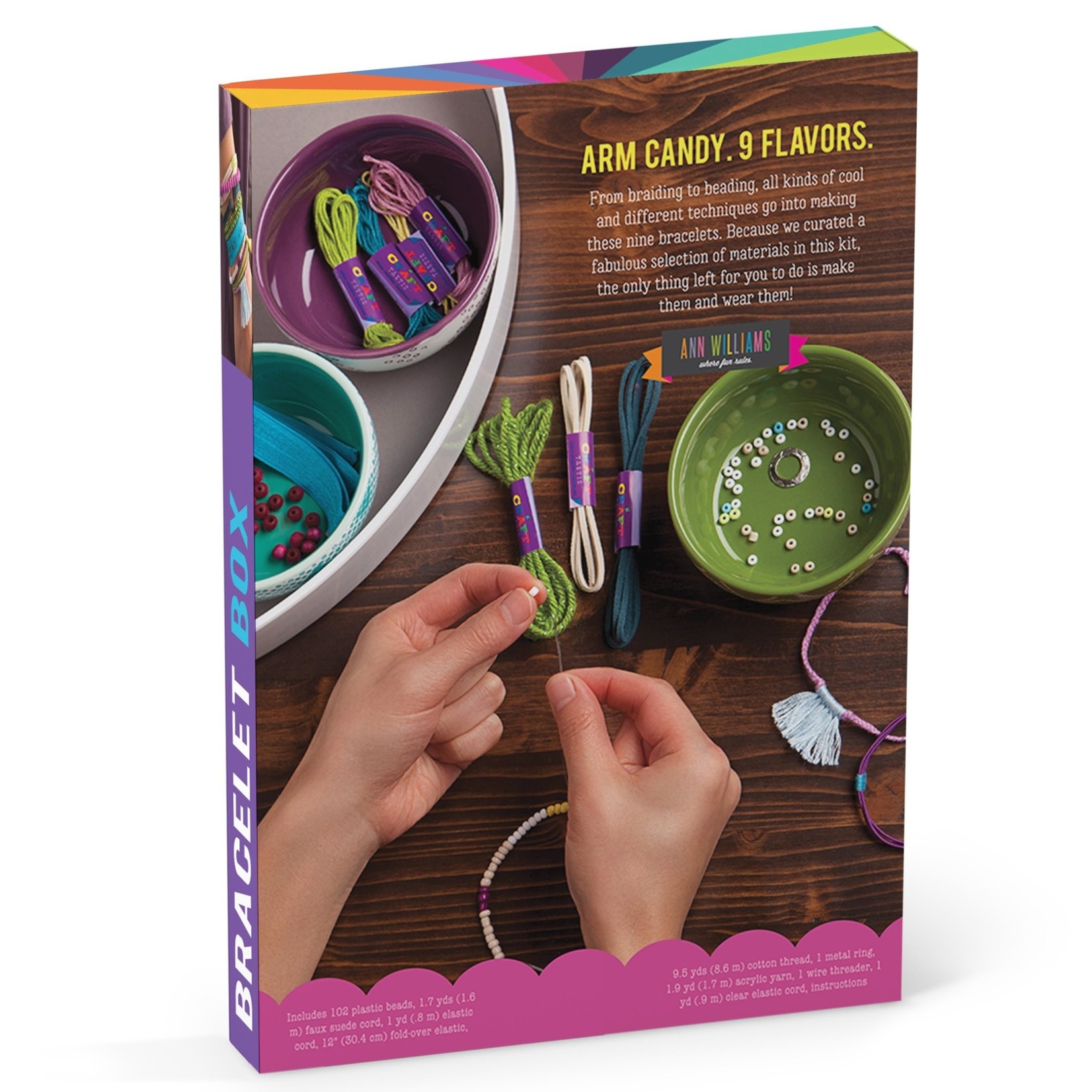 ANN WILLIAMS CRAFT CRUSH BRACELET BOX KIT