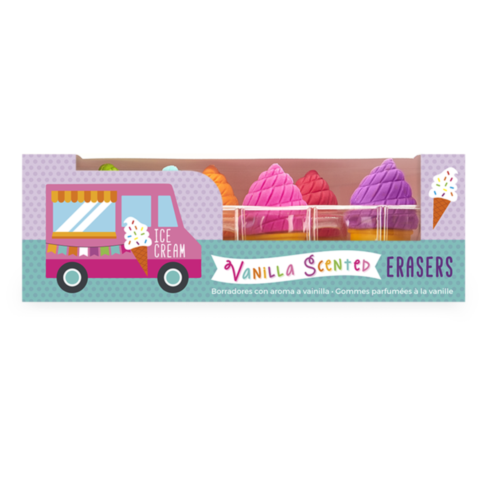 OOLY PETITE SWEET SCENTED ICE CREAM ERASERS
