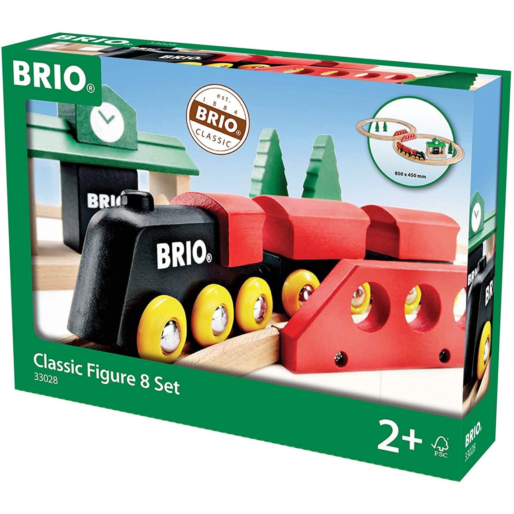 BRIO FIGURE 8 SET