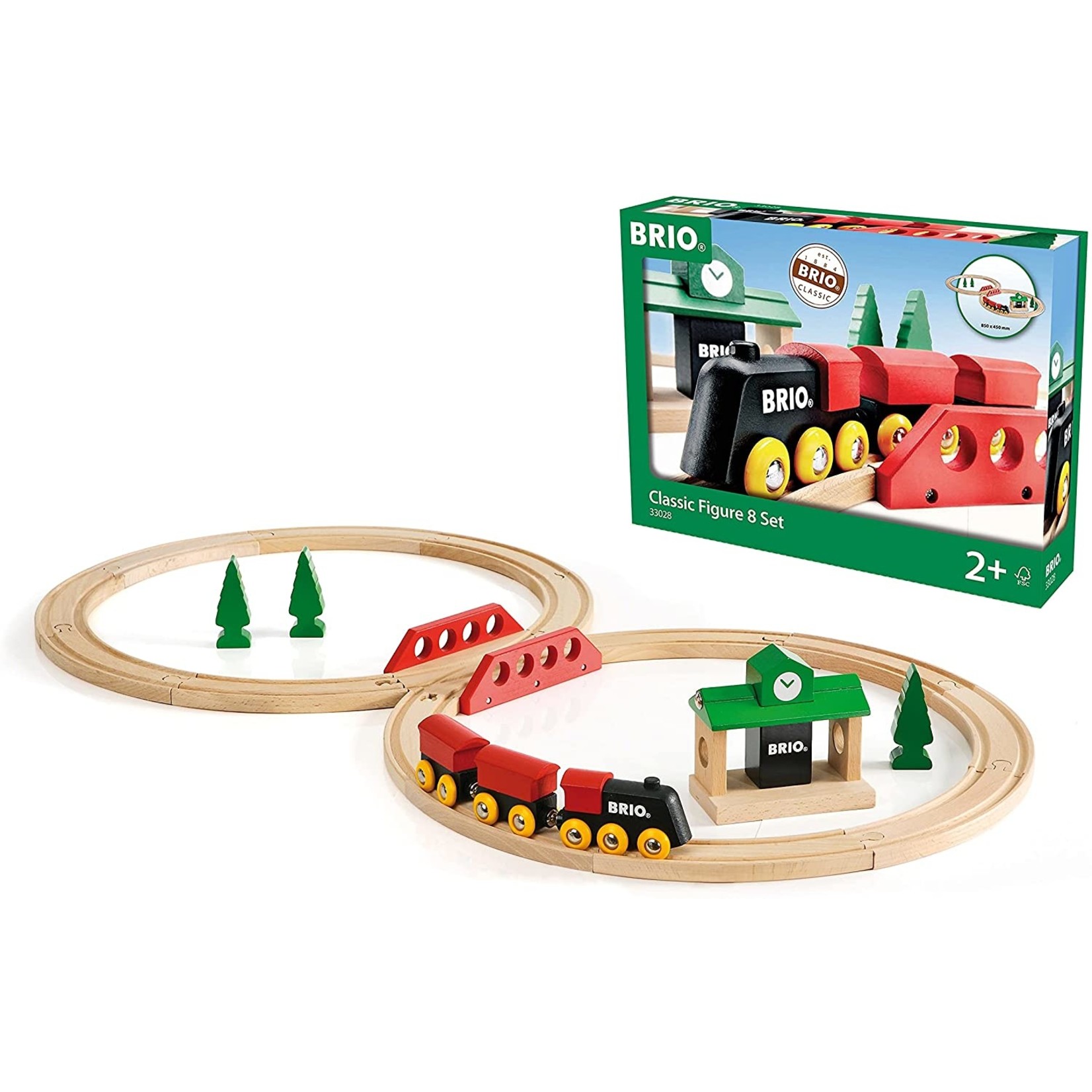 BRIO FIGURE 8 SET