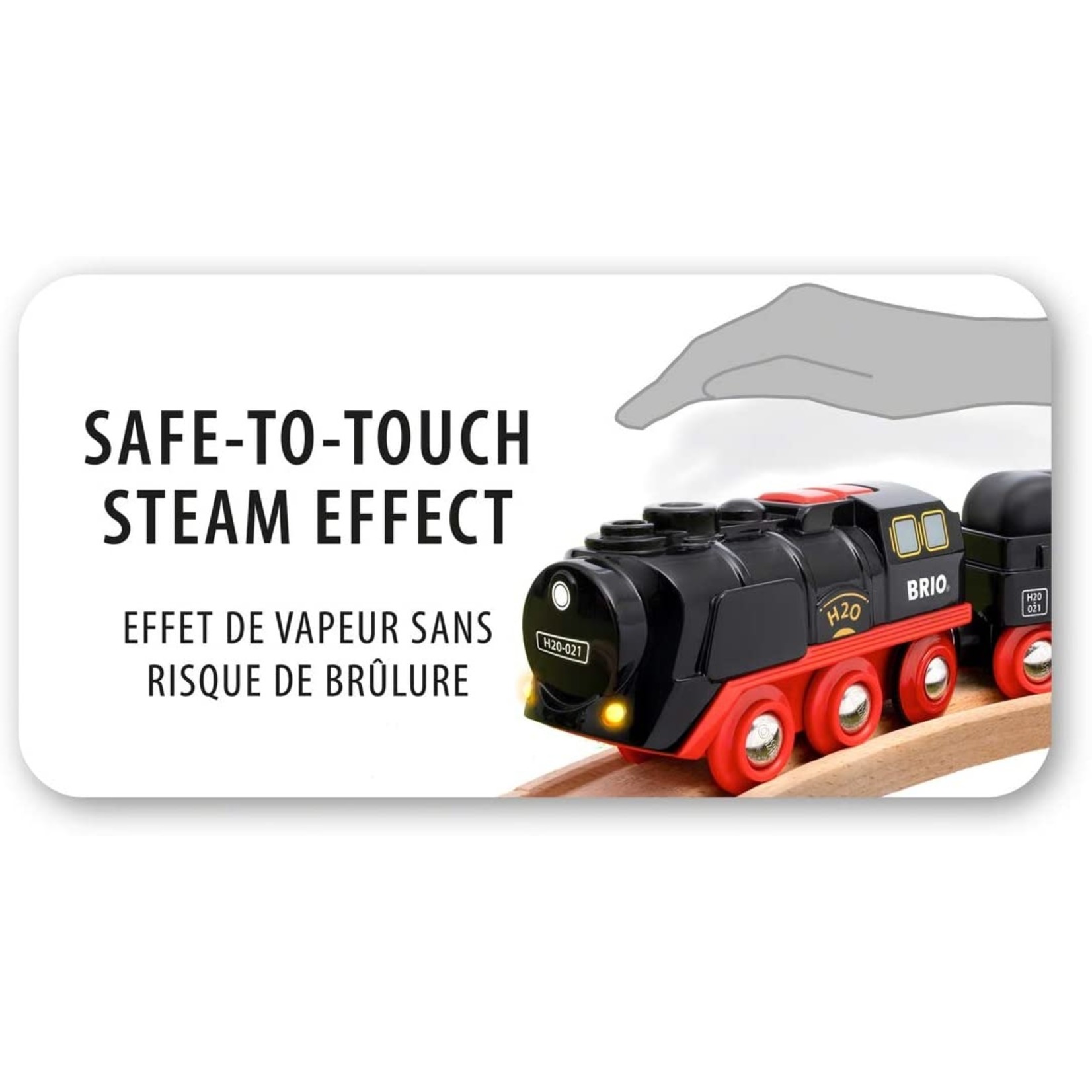 BRIO STEAMING TRAIN 33884