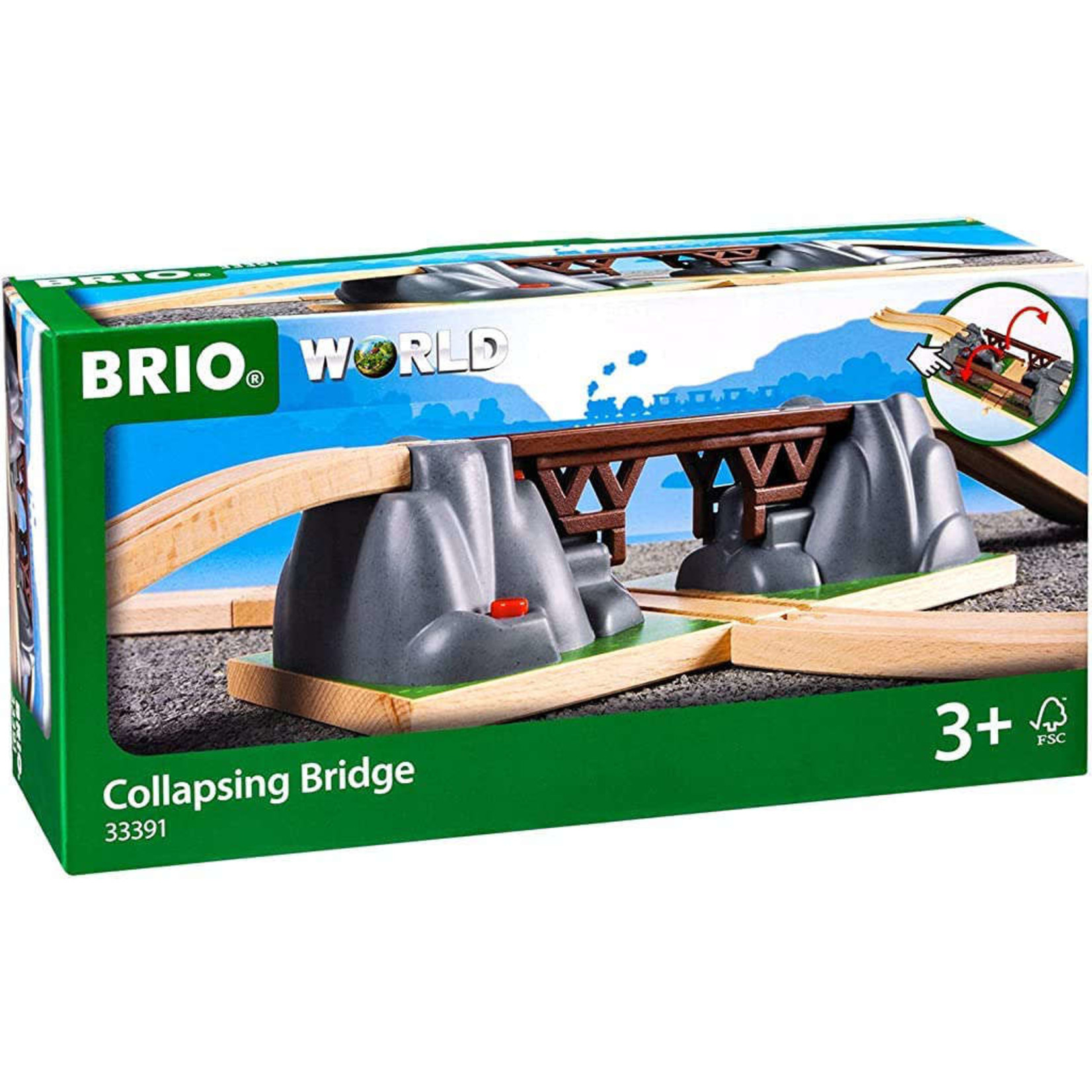 RAVENSBURGER BRIO COLLAPSING BRIDGE