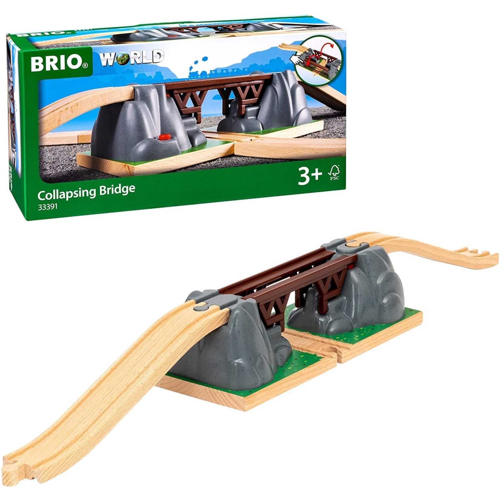 RAVENSBURGER BRIO COLLAPSING BRIDGE