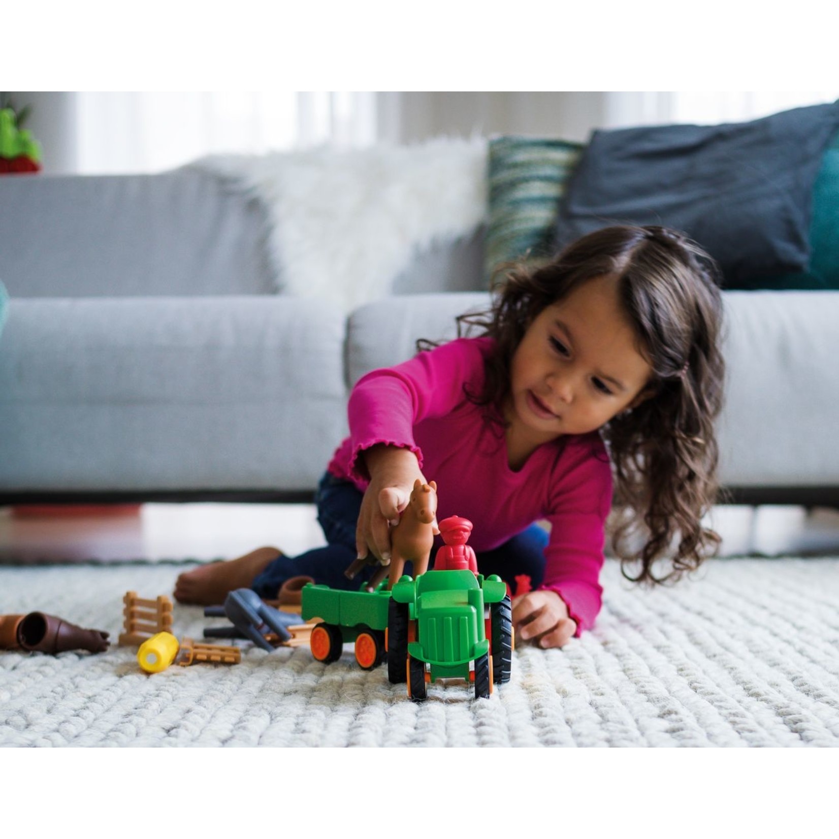 SMART TOYS AND GAMES SMARTMAX MY FIRST TRACTOR SET