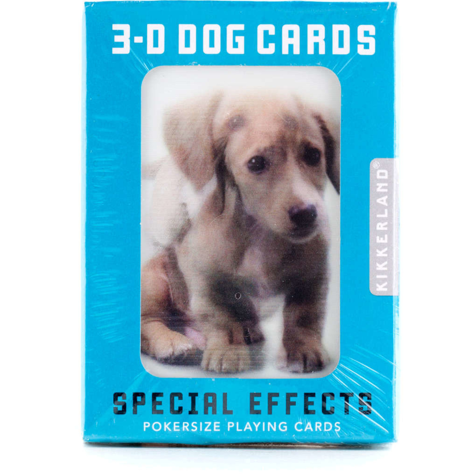 KIKKERLAND 3D DOG PLAYING CARDS