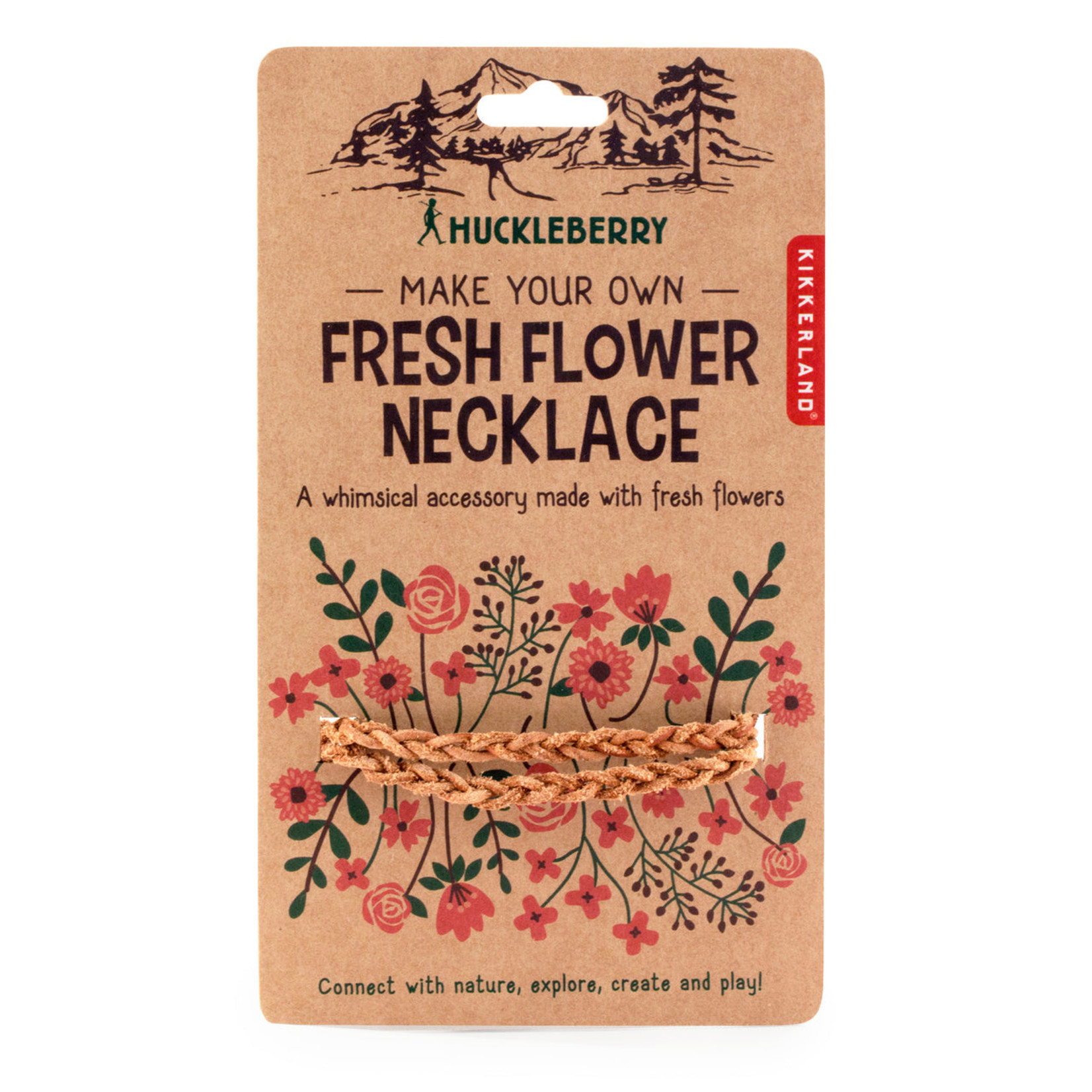 KIKKERLAND HUCKLEBERRY MAKE YOUR OWN FLOWER NECKLACE