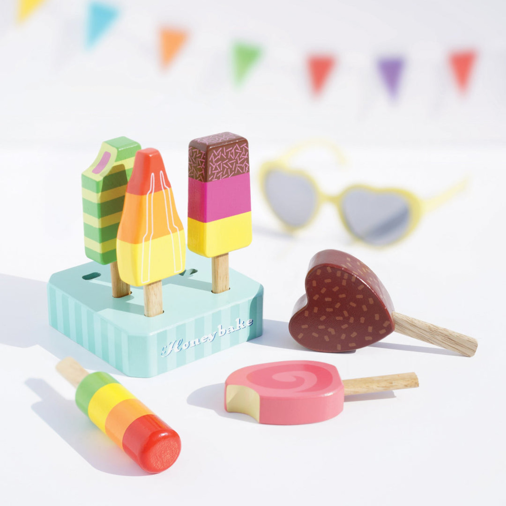 LE TOY VAN WOODEN ICE LOLLIES & POPSICLES