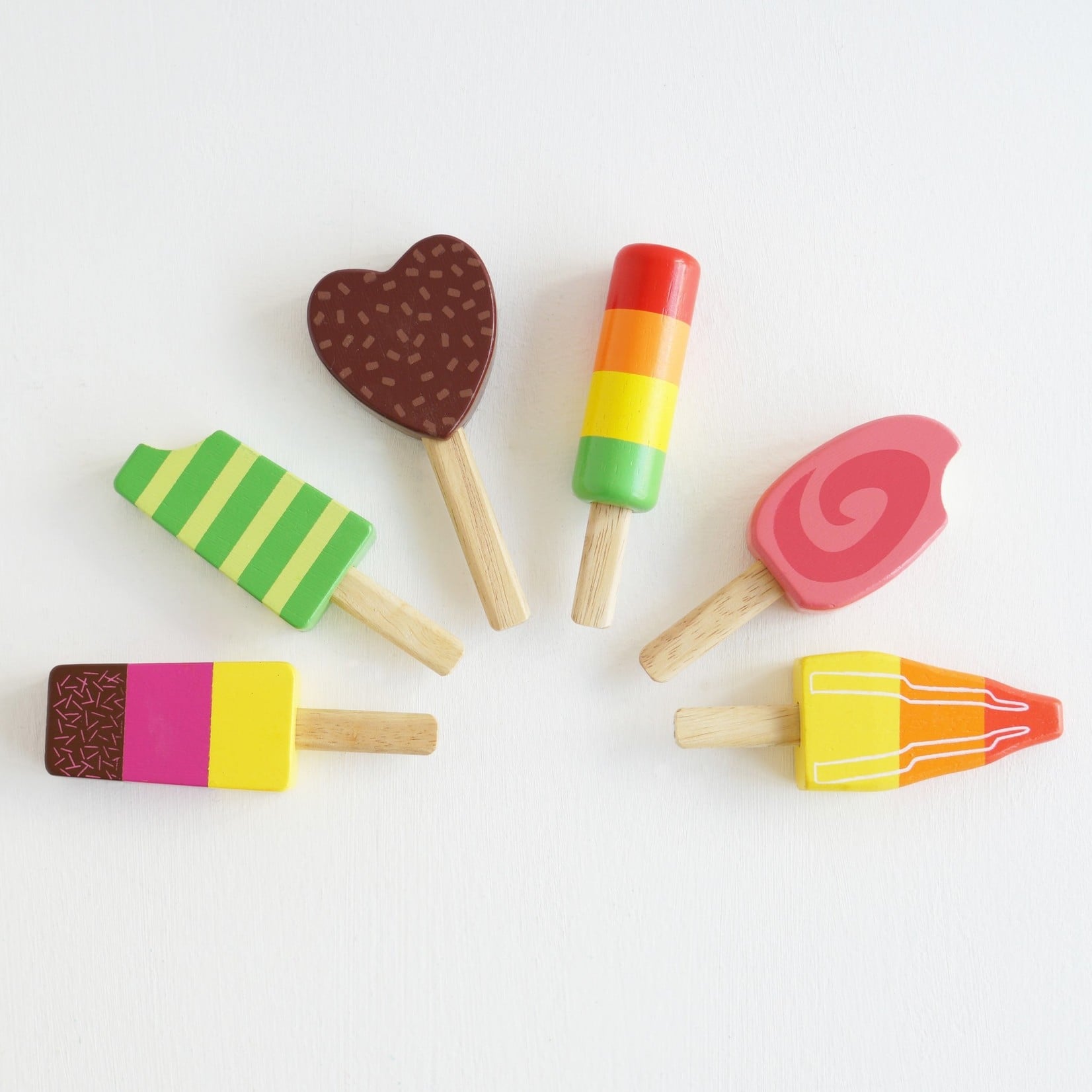 LE TOY VAN WOODEN ICE LOLLIES & POPSICLES