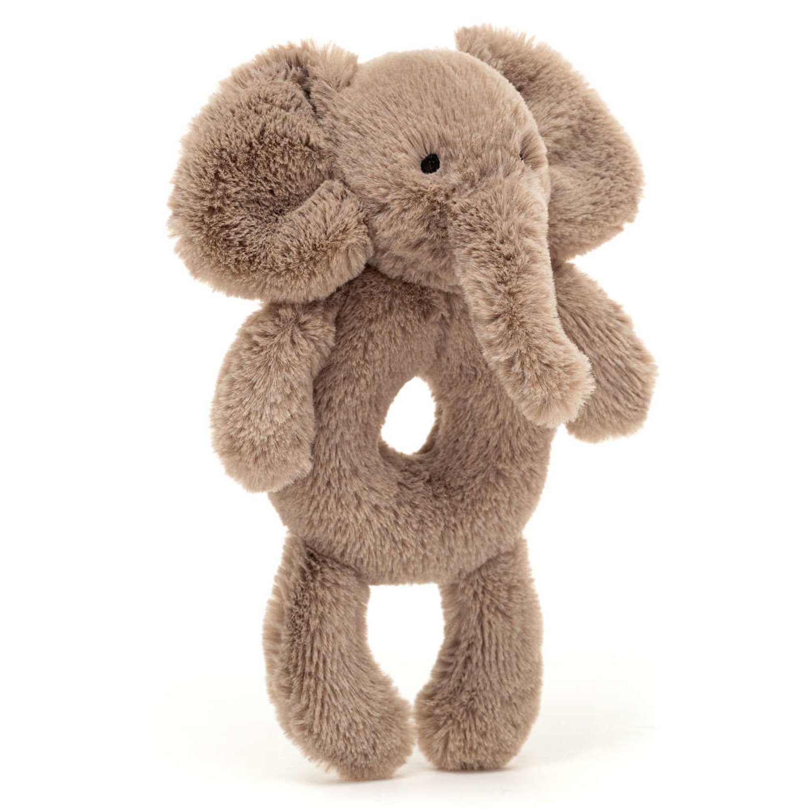 JELLYCAT Smudge Elephant Ring Rattle