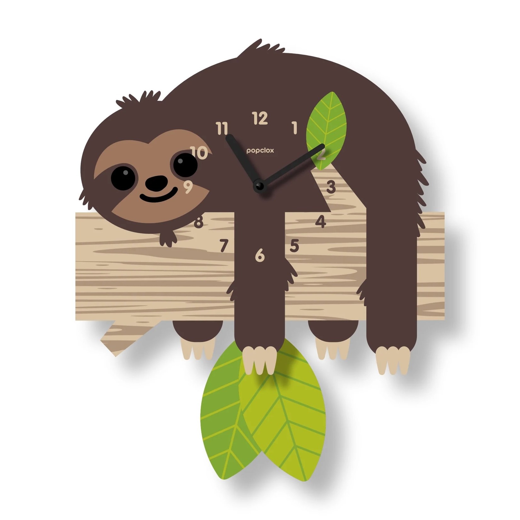 MODERN MOOSE CLOCK SLOTH