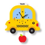 MODERN MOOSE CLOCK TAXI
