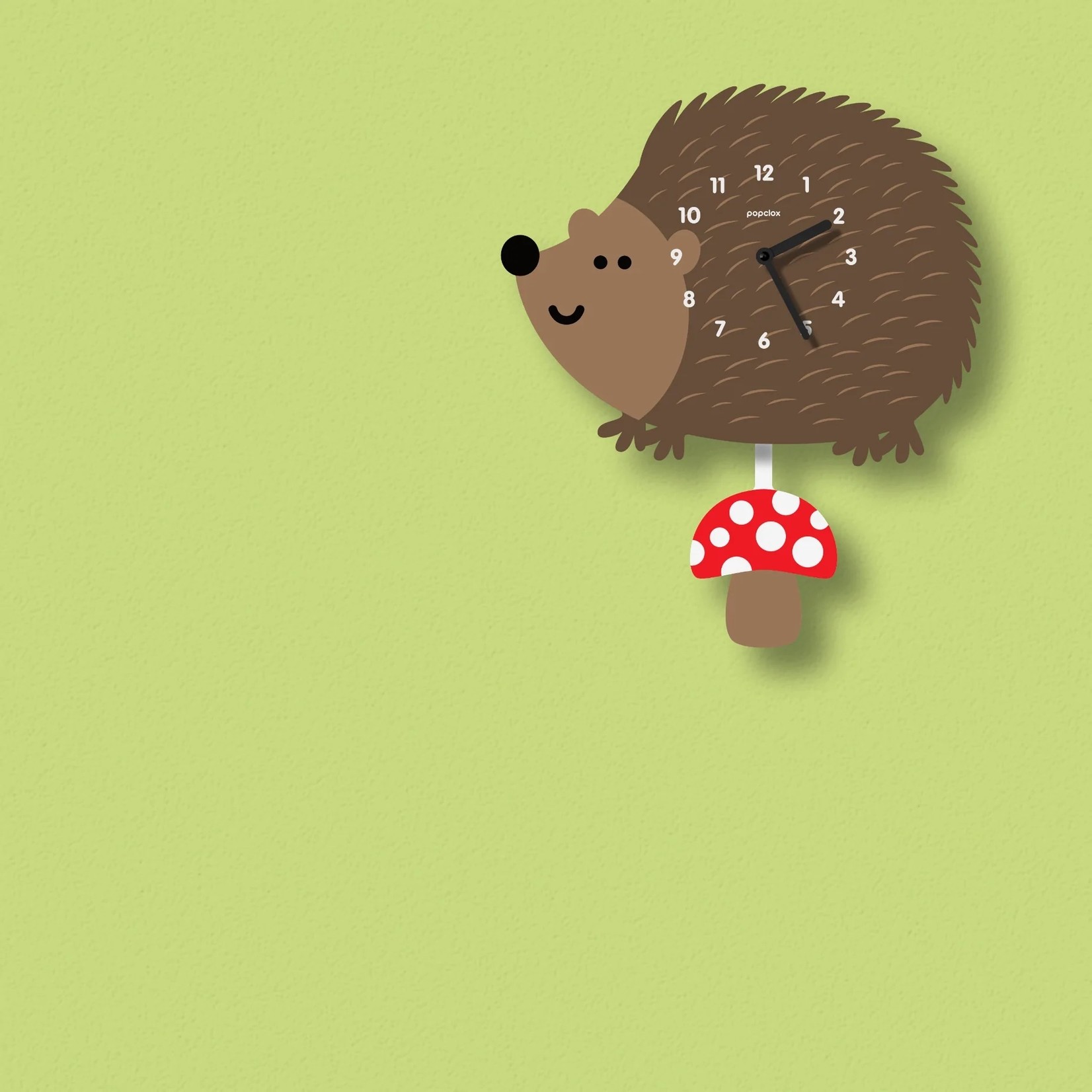 MODERN MOOSE CLOCK HEDGEHOG