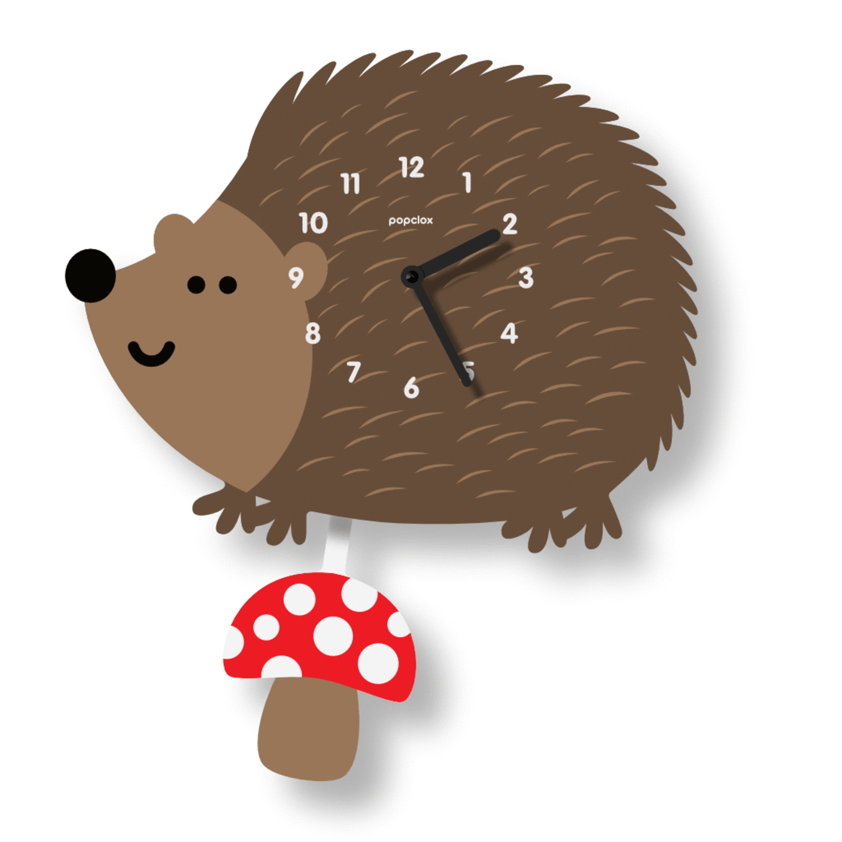 MODERN MOOSE CLOCK HEDGEHOG