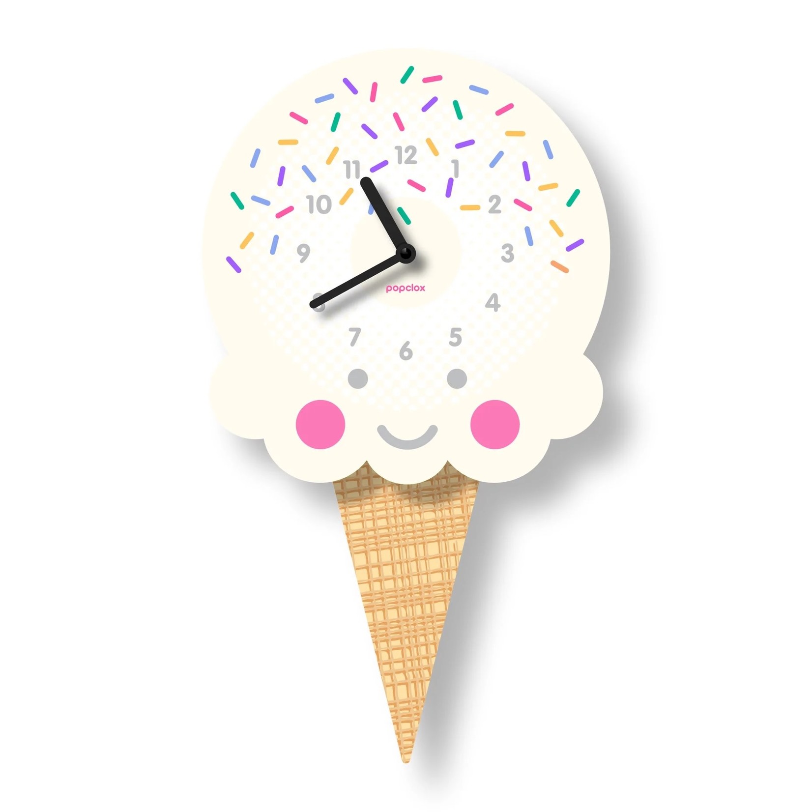 MODERN MOOSE CLOCK ICE CREAM