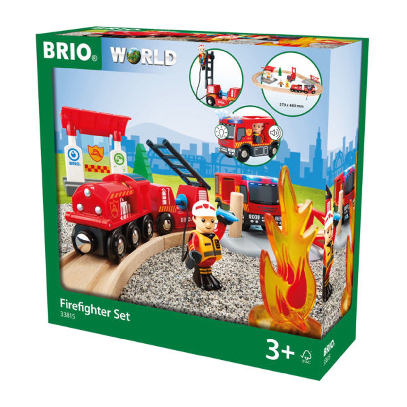 BRIO FIREFIGHTER SET