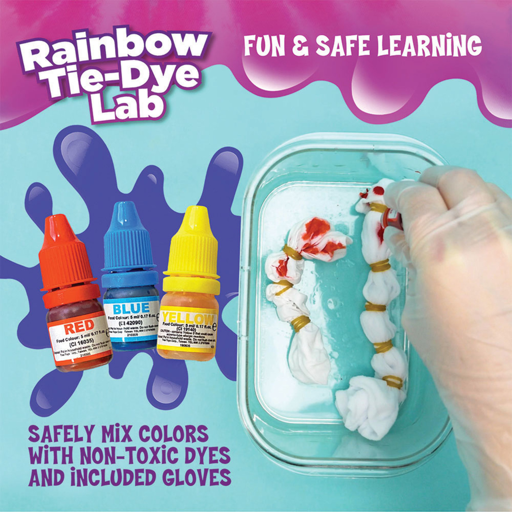 THAMES & KOSMOS RAINBOW TIE-DYE LAB