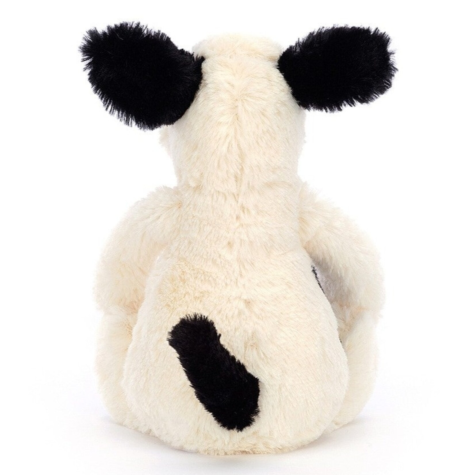 JELLYCAT Bashful Black & Cream Puppy Small