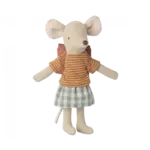 MAILEG TRICYCLE MOUSE BIG SISTER OLD ROSE