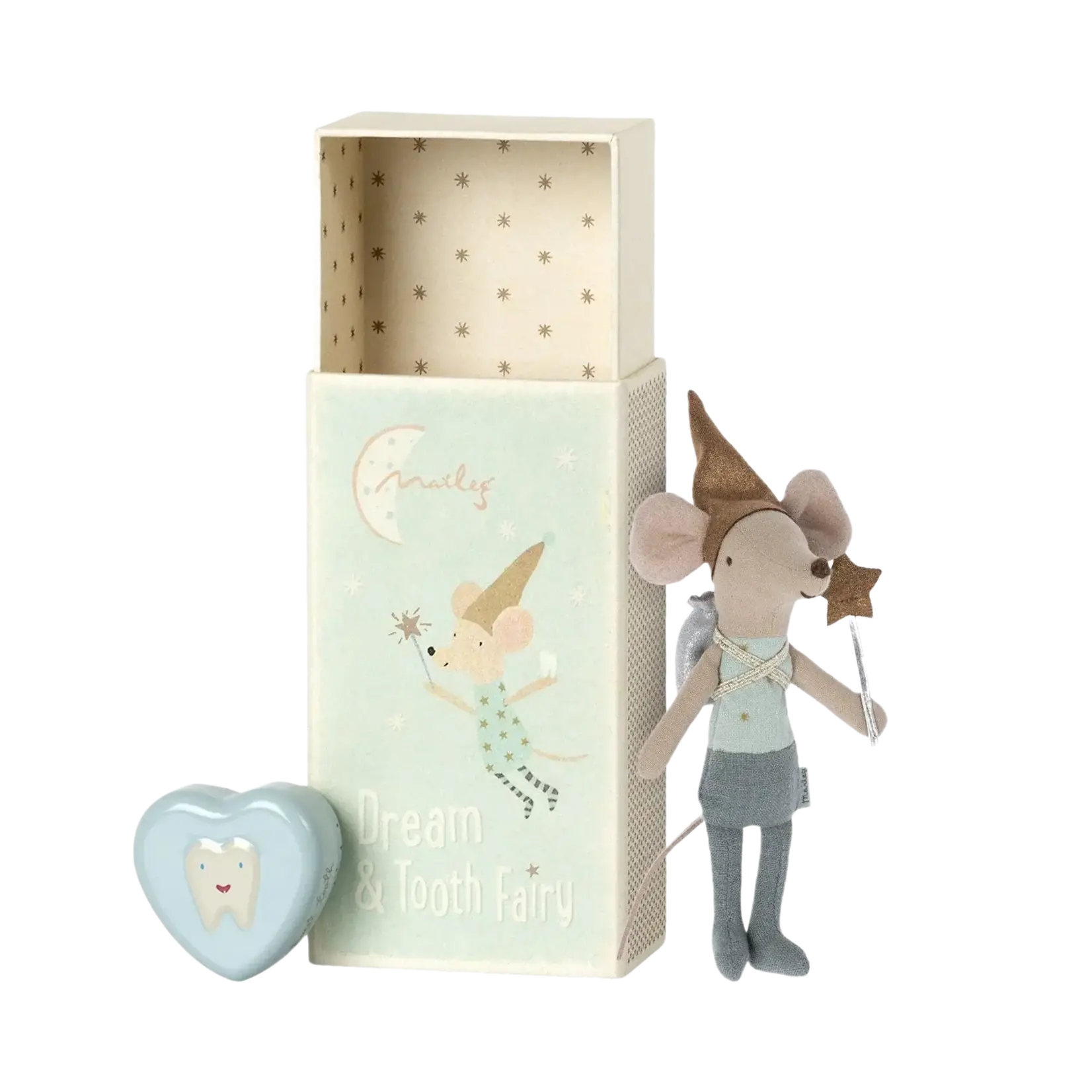 MAILEG TOOTH FAIRY MOUSE, BLUE