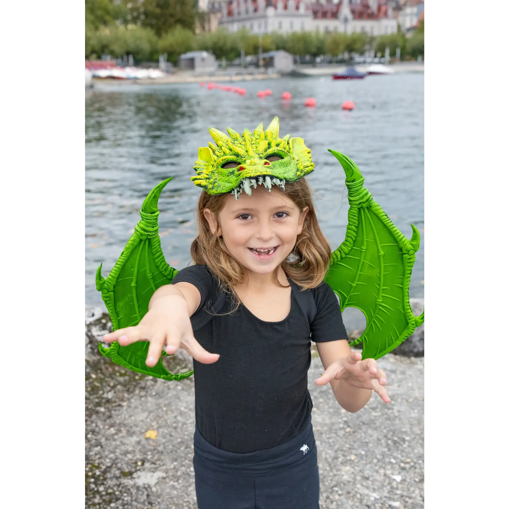 GREAT PRETENDERS Green Dragon Mask