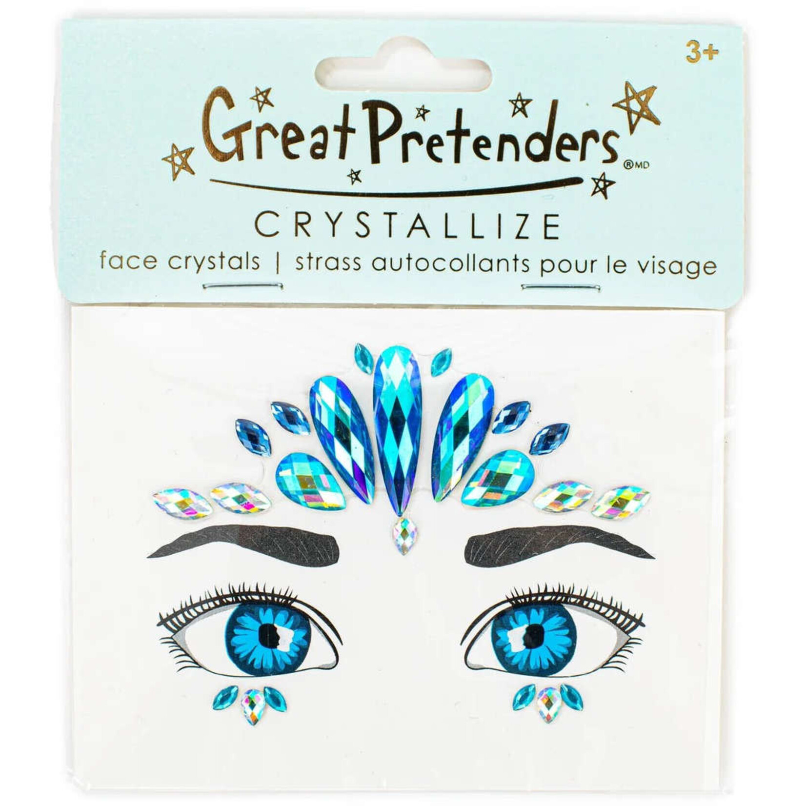 GREAT PRETENDERS Ocean Mermaid Face Crystals
