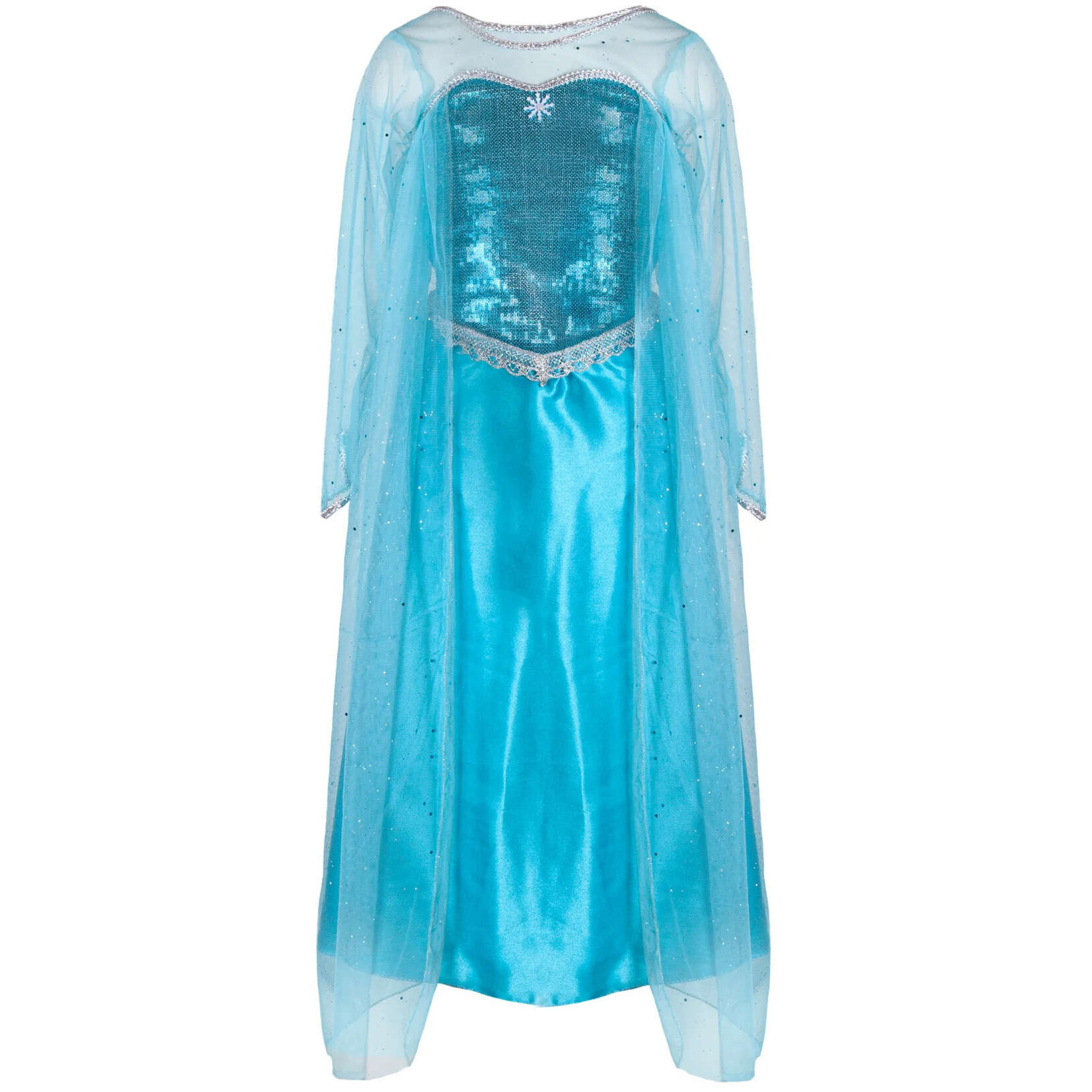 GREAT PRETENDERS Ice Queen Dress With Cape, 5-6