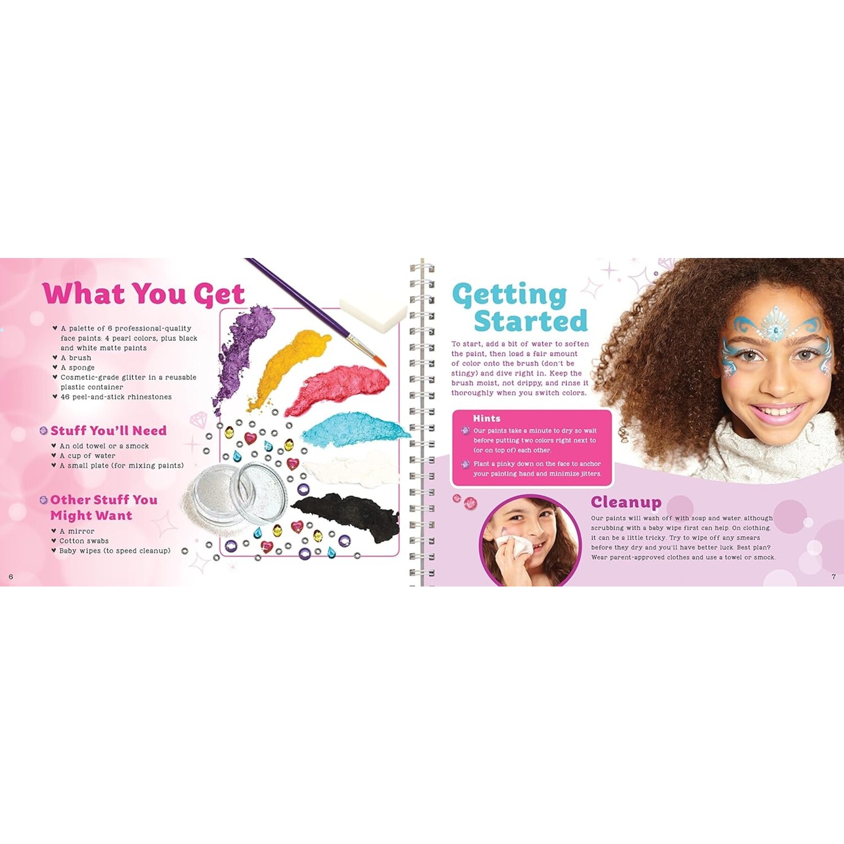 KLUTZ Glitter Face Painting