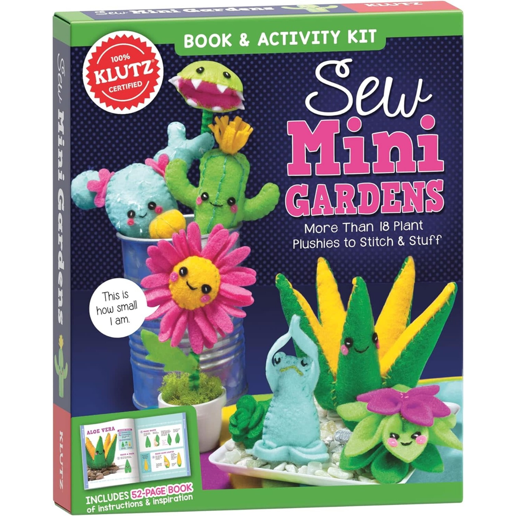 KLUTZ SEW MINI GARDENS