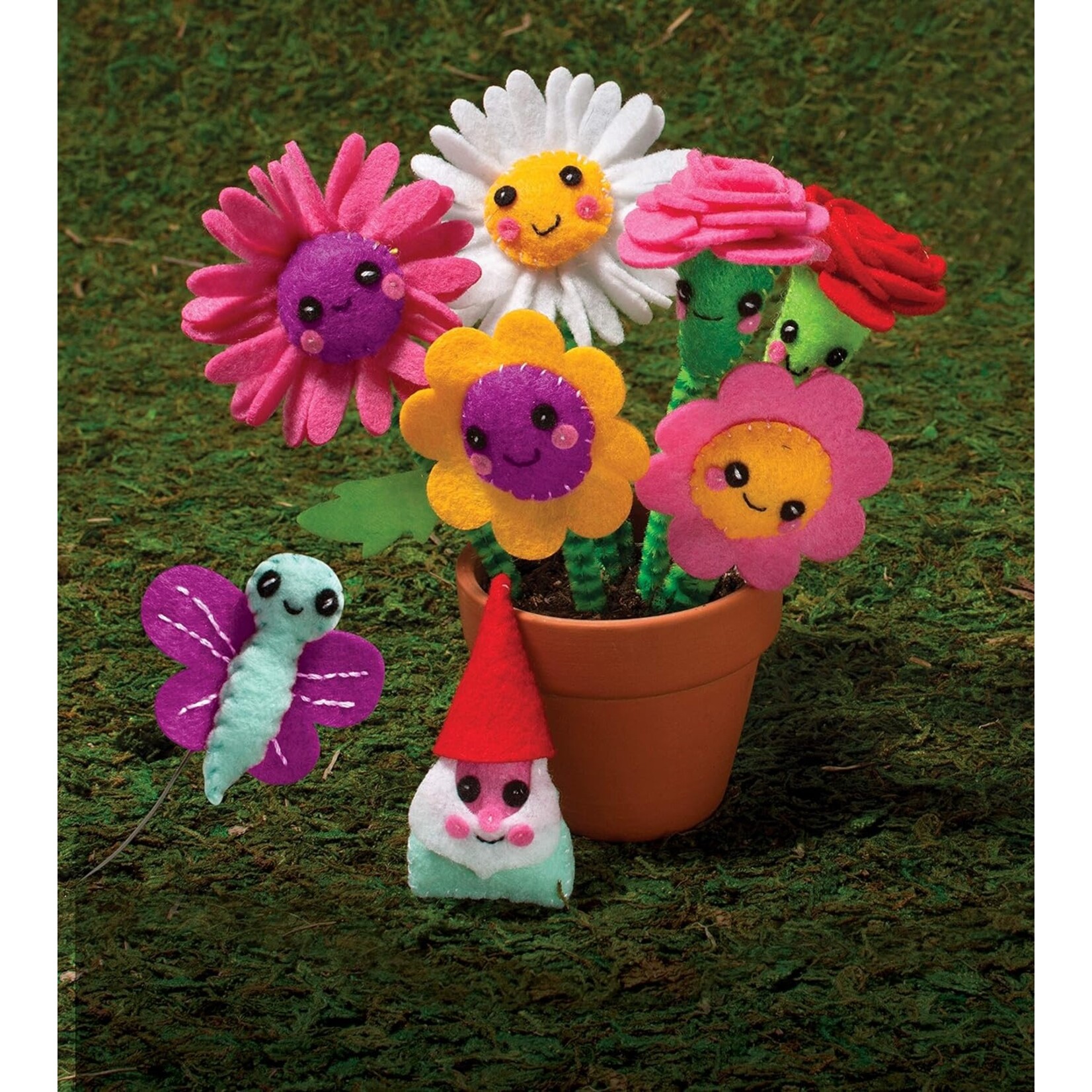 KLUTZ SEW MINI GARDENS